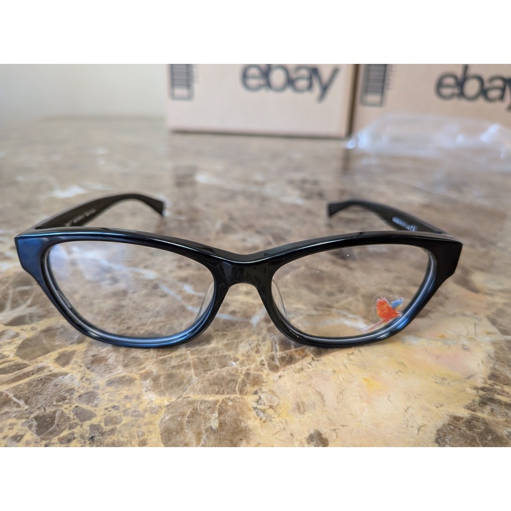 Maui Jim Eyeglasses MJO2203-02 Black Cat Eye Full Rim Frames‎ 51[]17 143 mm